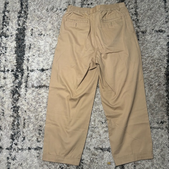Roundtree & Yorke Tan Chinos Classic Cotton Blend - Picture 3 of 3